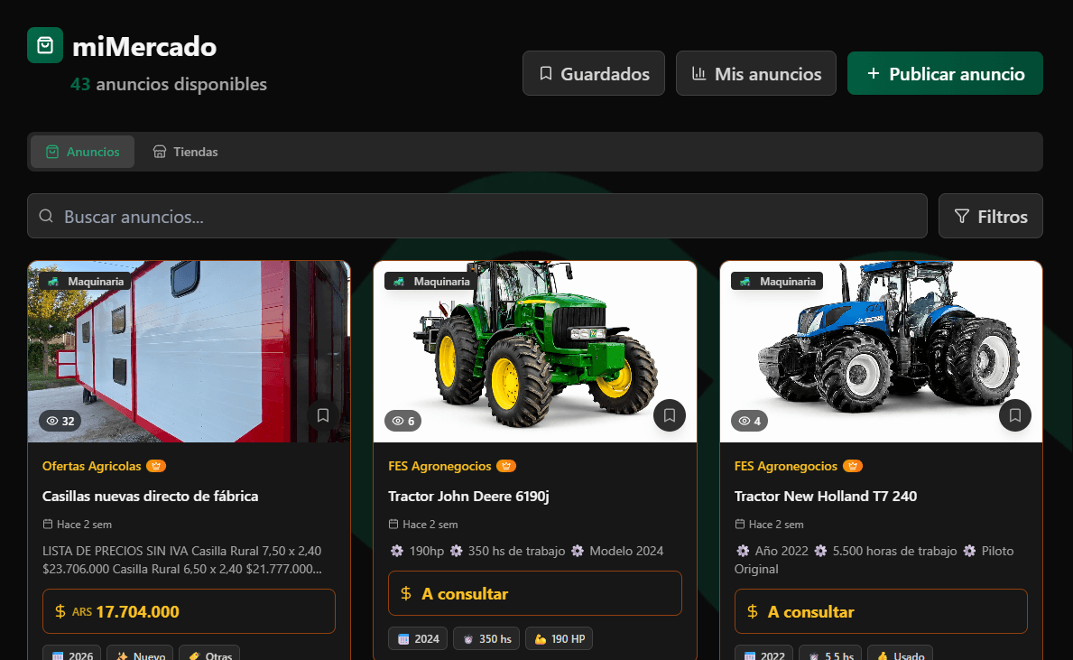 Vista previa de miMercado